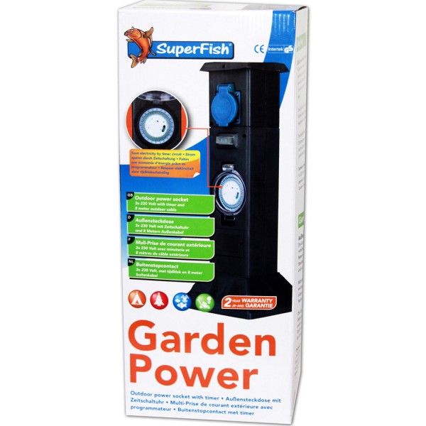SUPERFISH Garden Power Gartensteckdose