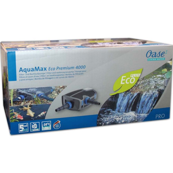 OASE AquaMax Eco PREMIUM 4000 Teichpumpe - 4010052507347 | © by gartenteiche-fockenberg.de