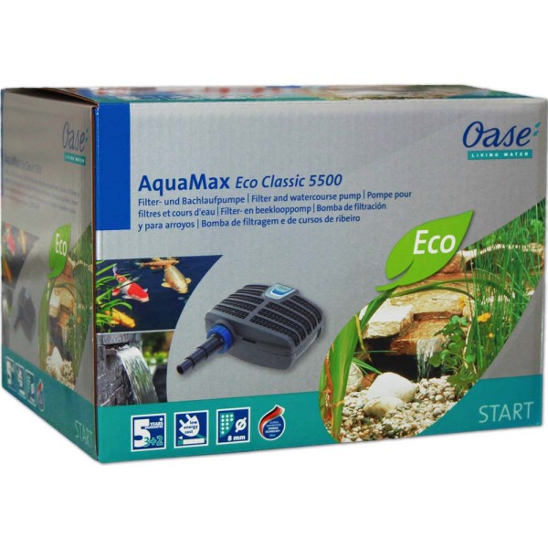 Oase AquaMax Eco CLASSIC 5500 Teichpumpe - 4010052510965 | © by gartenteiche-fockenberg.de